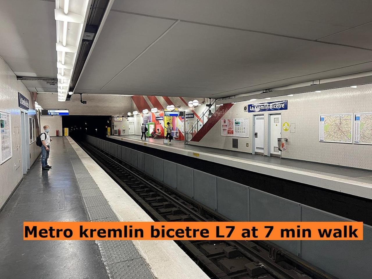 Cosy Apartment Kremlin Bicetre Metro Station Le Kremlin-Bicêtre Exteriér fotografie
